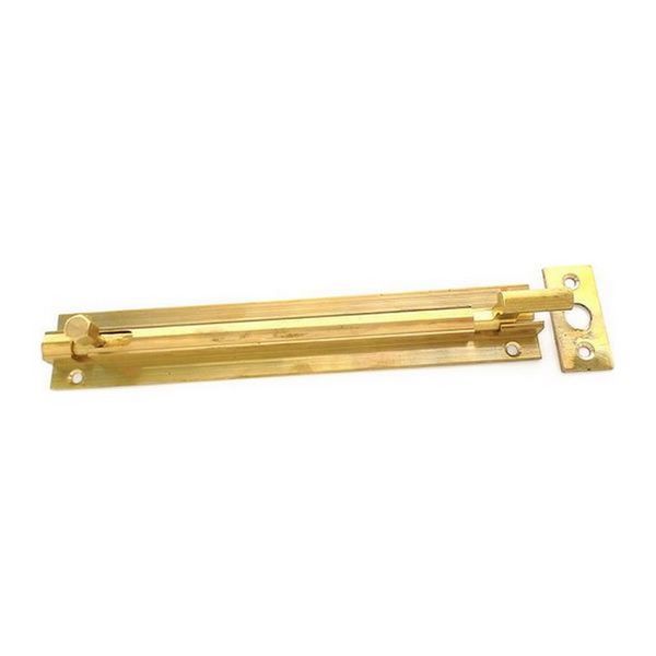 AG Brass Barrel Bolt Latch (6" / Cranked)