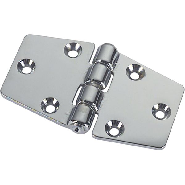 Foresti & Suardi Chrome Plated Brass Hinge (100mm x 60mm)