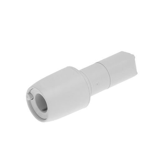 Hep2O HD2 Push Fit Reducer Socket White (22mm x 15mm)