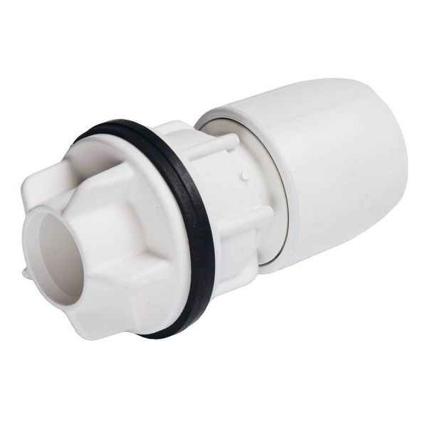 Hep2O HX20 Push Fit Tank Connector White (15mm x 1/2")