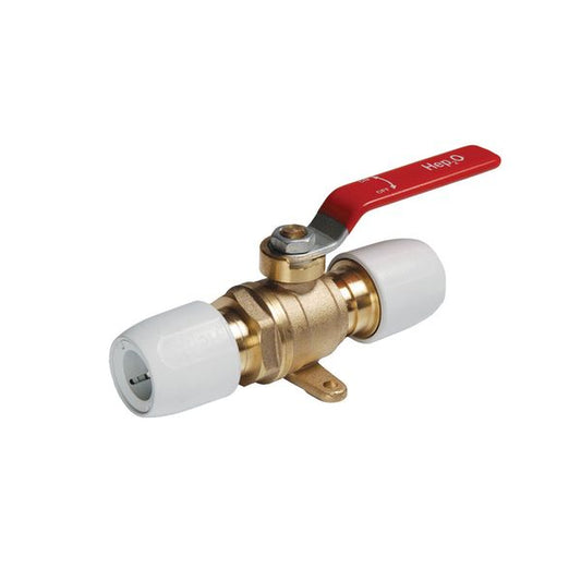 Hep2O HX22 Push Fit Lever Ball Valve (15mm)