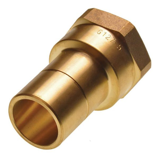 Hep2O HX30 Push Fit Female Brass Adaptor (15mm x 1/2" BSP)