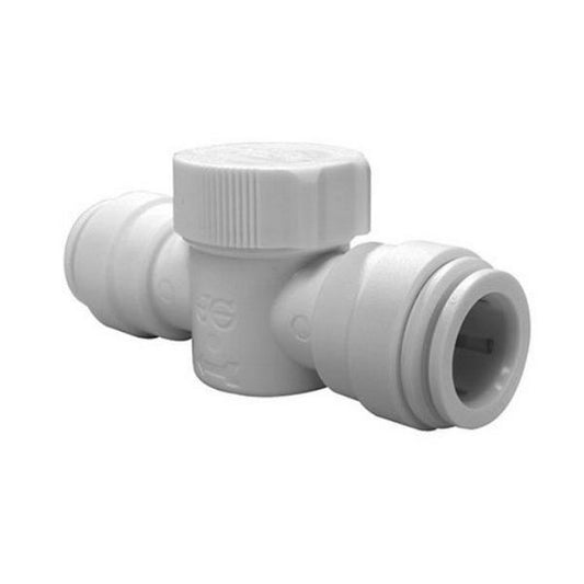 JG Speedfit 15mm Inline Emergency Shut Off Valve / Tap