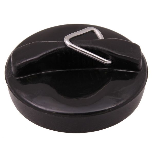 AG Ring Pull Sink Plug 1-1/2" Black