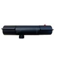 V200 Black Horizontal Shower Valve 45mm