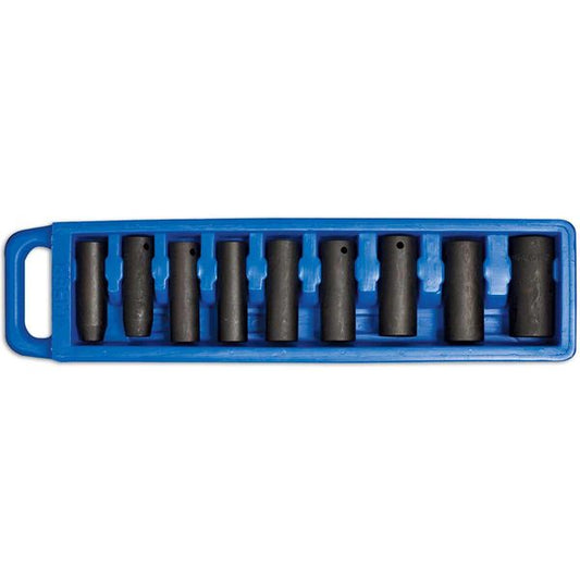 Laser Tools Deep Impact Socket Set 9-Piece (1/2" Drive)