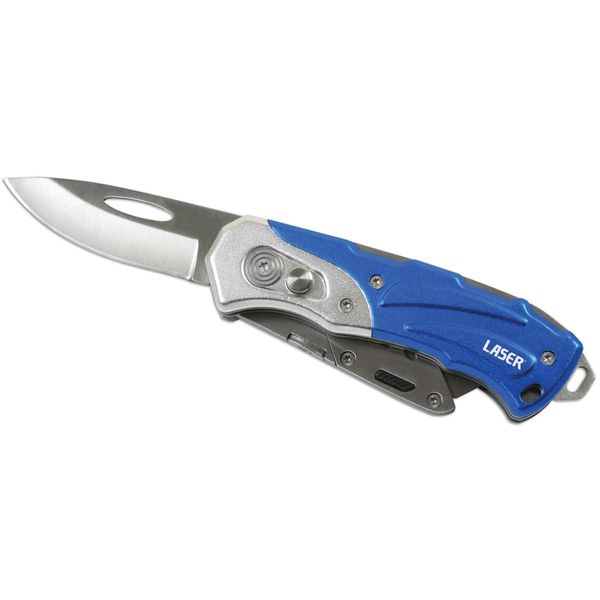 Laser Tools Twin Blade Mechanics Knife