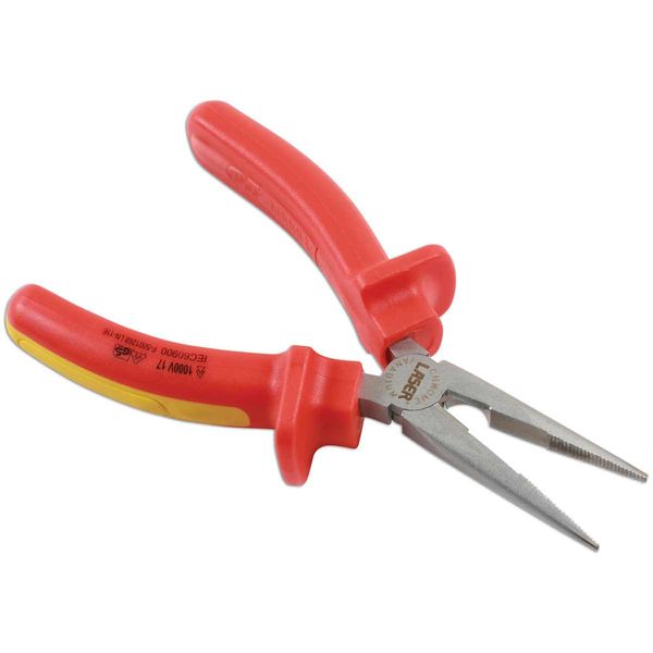 Laser Tools Long Nose Pliers (Insulated / 150mm)