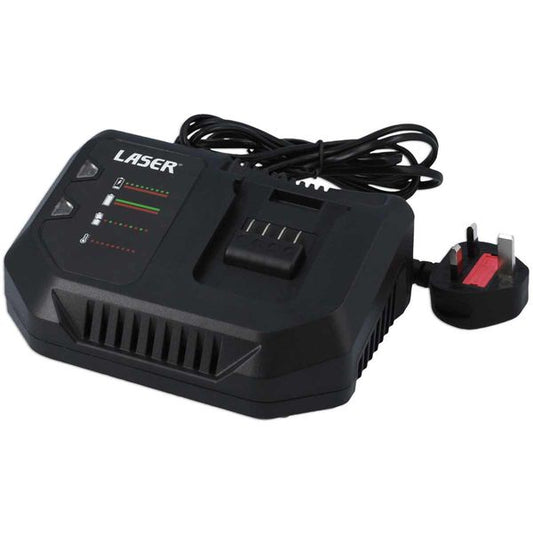 Laser Tools Battery Charger 230V Mains 4 Amp (UK Plug)