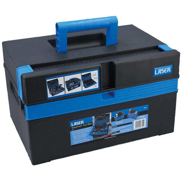 Laser Tools Organiser Tool Box (380mm / 15")