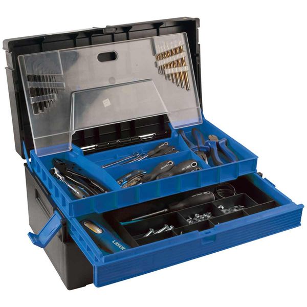 Laser Tools Organiser Tool Box (500mm / 19.5")