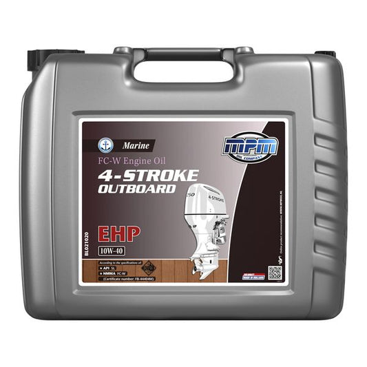 MPM Marine FC-W 4-Stroke Outboard Oil Ehp 10W-40 20 Litre