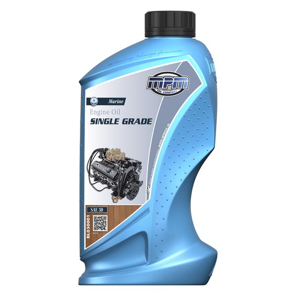 MPM Marine Single Grade Engine Oil SAE30 1 Litre – All About Boats