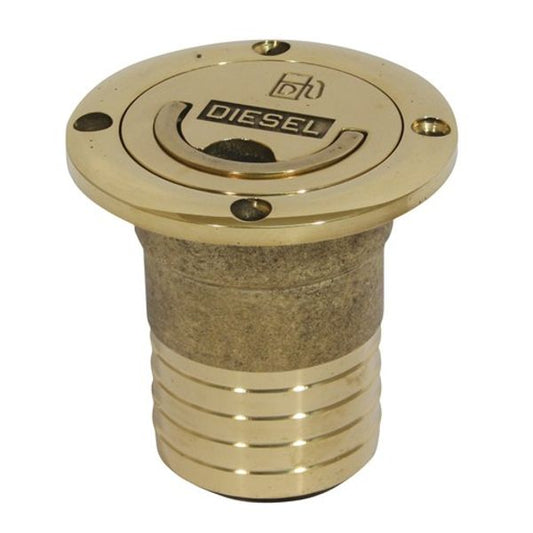 AG Chromed Brass Diesel Deck Filler (52mm / 2" Hose) (Copy)