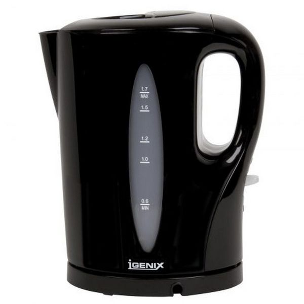 Igenix Electric Kettle in Black (230V / 1.7 Litres / 2.2Kw)