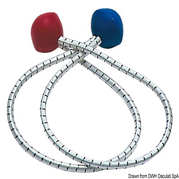 Osculati Bungi Tie 400mm with Plastic Ball Ends