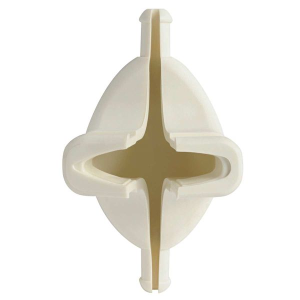 Osculati PVC Spreader Boot for 4mm Wire White (pack of 2)