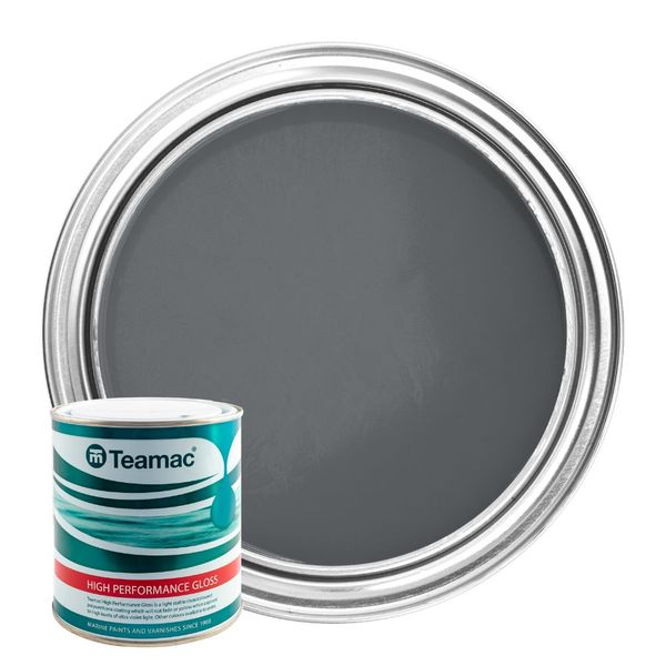 Teamac Marine Gloss Paint in Aircraft Grey (1 Litre / 328)