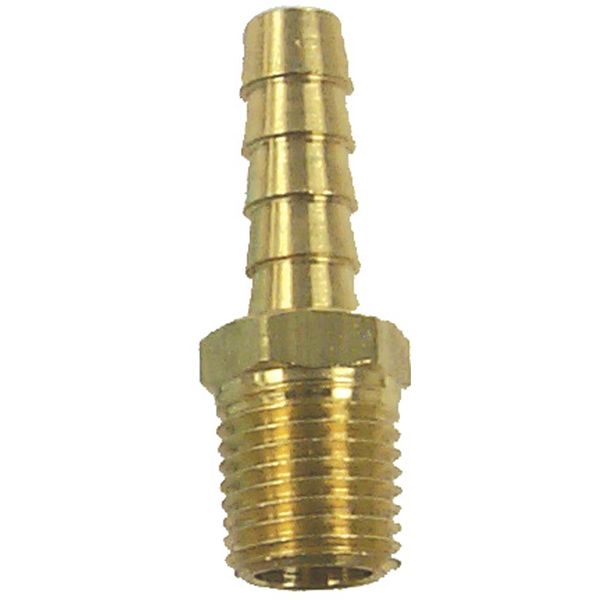 Sierra 18-8055 Brass Hose Tail for Mercury, Mercruiser, OMC and Yamaha