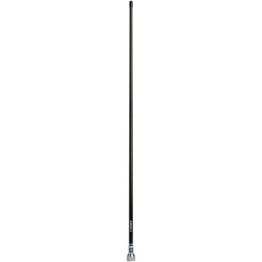 Scout Quick 1 3db VHF Fibreglass Antenna 1M with 5M Cable (Black)