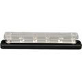 Victron Busbar with Polycarbonate Cover (150A / 6 Terminals)