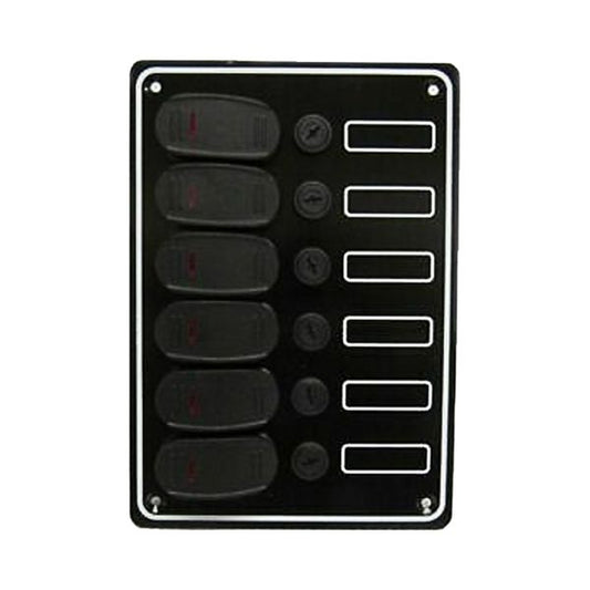 AAA Panel Switch 6-Way Waterproof 10067