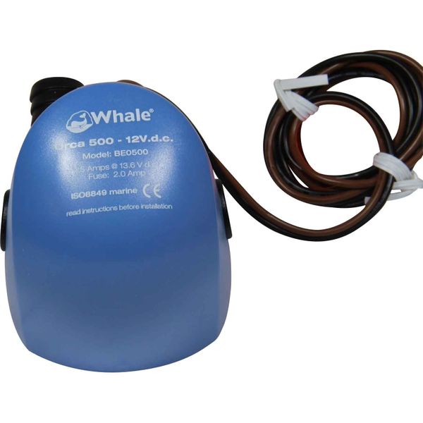 Whale Orca 500 Submersible Bilge Pump (12V / 32 LPM / 19mm Hose)