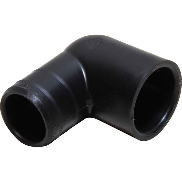 Whale EB3364 Plastic 90 Degree Hose Elbow (25mm Hose ID)