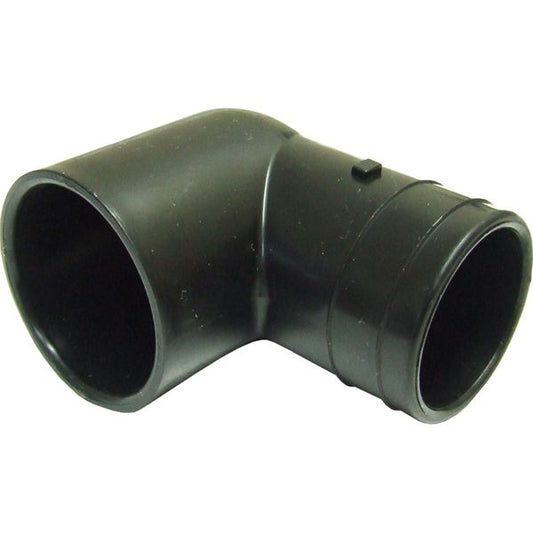 Whale EB3488 Plastic 90 Degree Hose Elbow (38mm Hose ID)