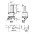 Whale Gulper IC Diaphragm Bilge Pump (24V / 19 LPM / 2m Cable)