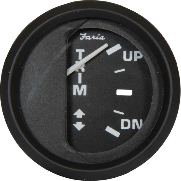 Faria Beede Trim Level Gauge in Euro Black Style (Type B)