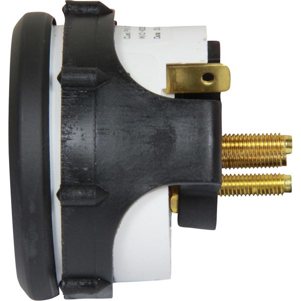 Faria Beede Oil Pressure Gauge 80PSI in Euro White (US Resistance)