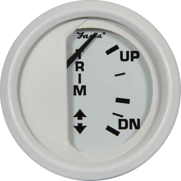 Faria Beede Trim Level Gauge in Dress White Style (Type A)