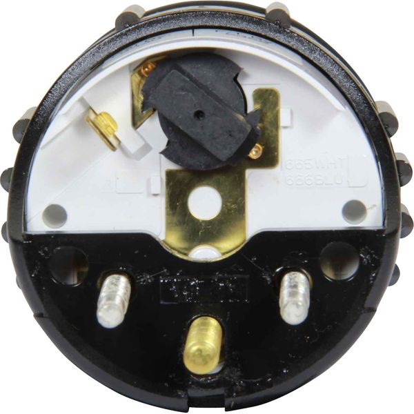 Faria Beede Voltmeter Gauge in Professional Red Style (12V)