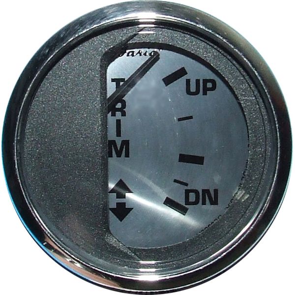 Faria Beede Trim Level Gauge in Spun Silver Style (Type A)
