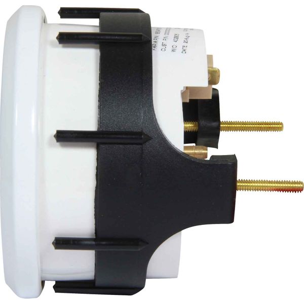 Faria Beede Speedometer in Dress White (Mechanical Pitot / 80MPH)