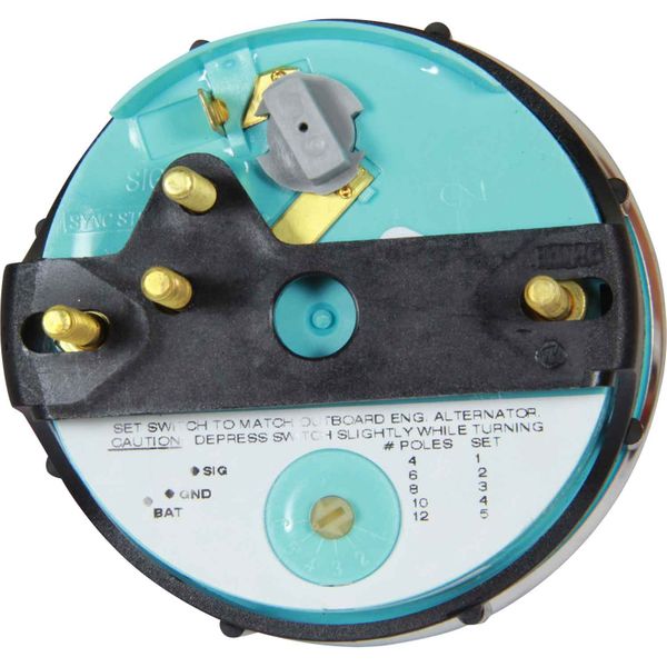 Faria Beede Tacho/Hourmeter in Kronos (7000RPM / Petrol Outboard)