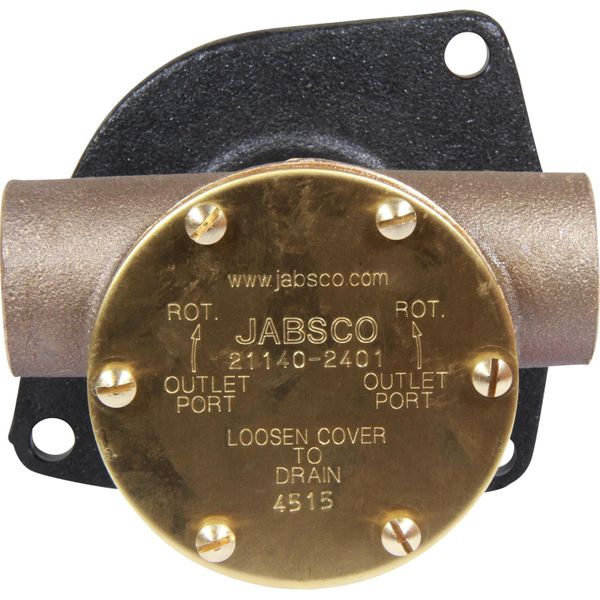 Jabsco Raw Water Pump (Ford / Flange Mounted / 1" Ports)