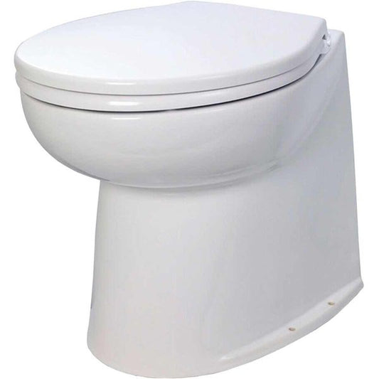 Jabsco Deluxe Flush Fresh Water Electric Toilet (12V / 14" / Vertical)