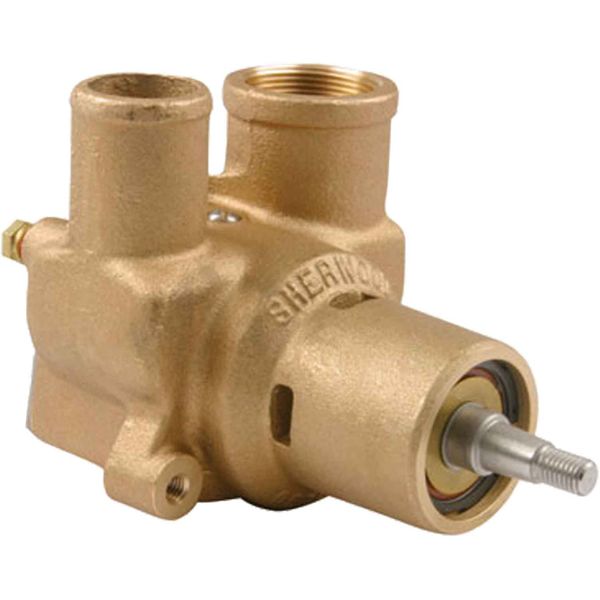 Sherwood P176X Engine Cooling Pump (Flange, 1-1/2" NPT & 1-3/4" Ports)