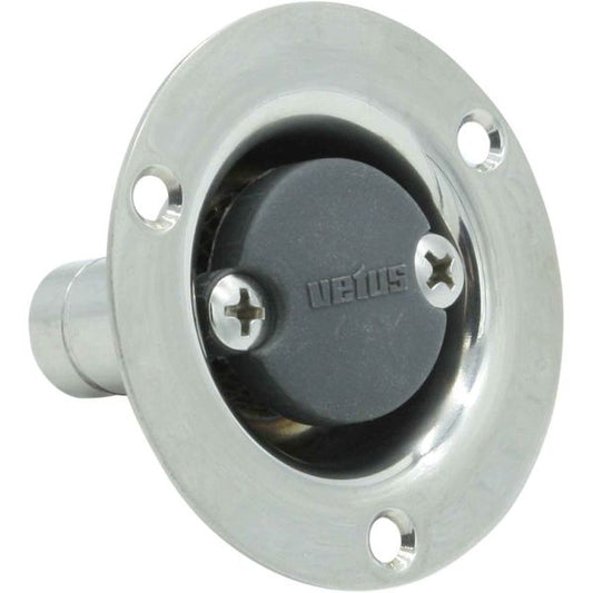 Vetus Stainless Steel Breather Nipple (16mm Hose)