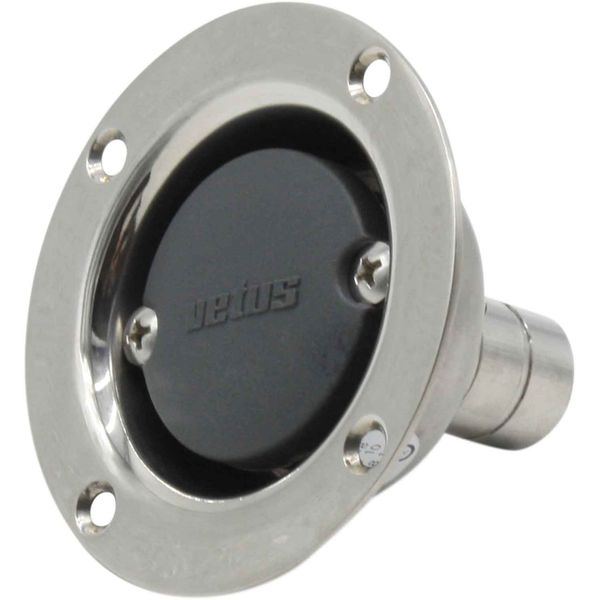 Vetus Stainless Steel Breather Nipple (19mm Hose)