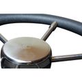 Vetus PRO40P Dark Grey Padded Marine Steering Wheel (400mm)