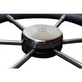 Vetus PRO40P Dark Grey Padded Marine Steering Wheel (400mm)