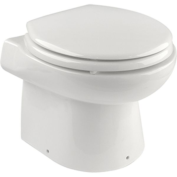 Vetus Compact Electric Toilet (24V / Regular Bowl)