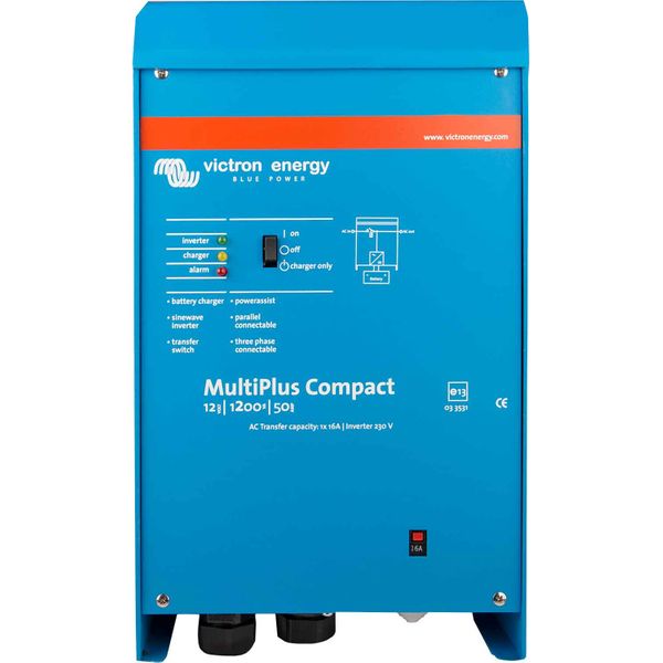 Victron MultiPlus Compact Inverter/Charger (12V / 1200VA)