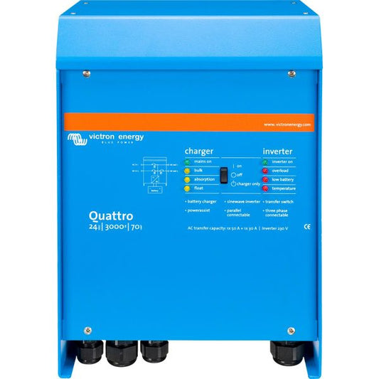 Victron Quattro Inverter/Charger (24V / 3000VA)