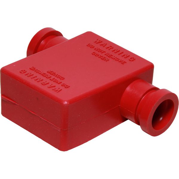 VTE 900 Battery Terminal Cover (Red / 16mm Diameter Entry / Dual)